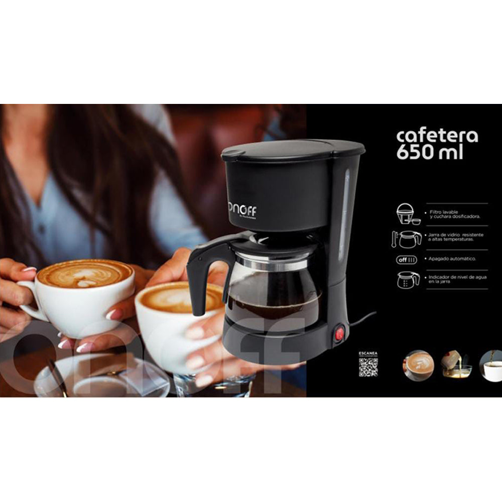Cafetera 6 Tazas  Onoff