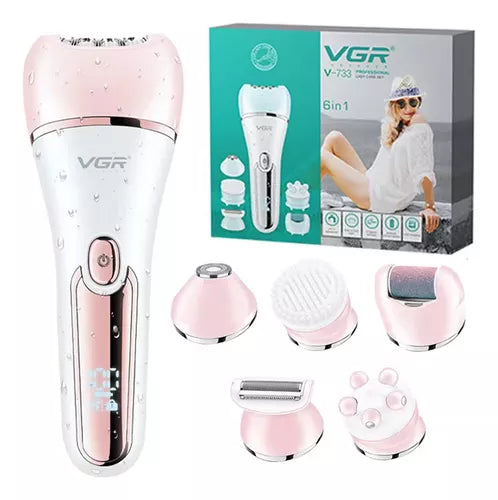 Depiladora Vgr 733 6 En 1 Para Mujer