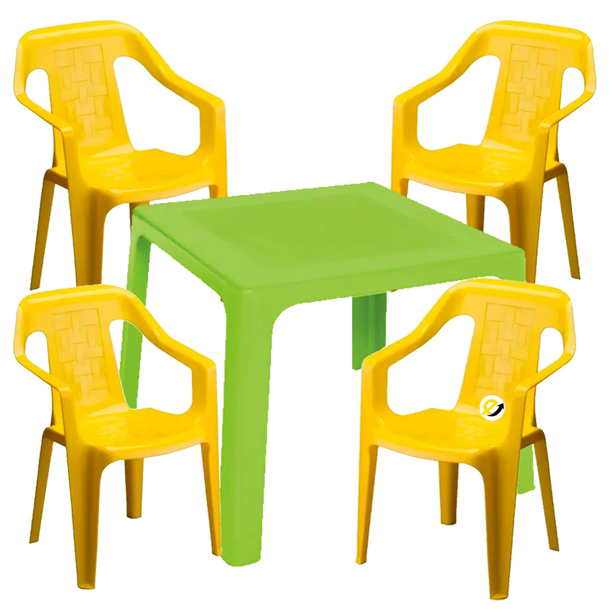 Combo mesa infantil + 4 sillas Rimax l – e siete company s.a.s.